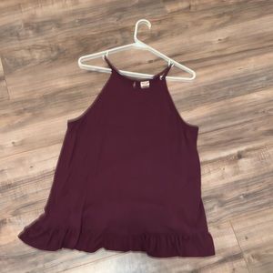 purple summer tank top